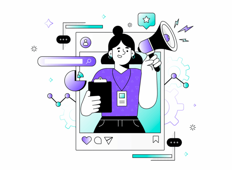 Creative social media marketing visuals by Rajni Dutta Art & Design showing engaging posts, brand storytelling, and audience growth analytics.