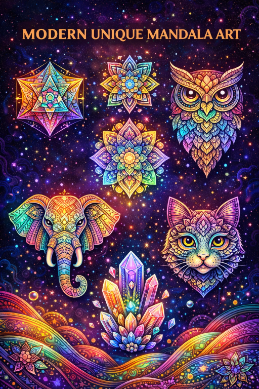 modern mandala art designs