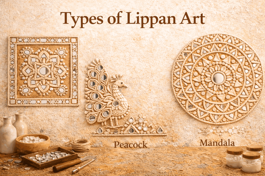 types of lippan art