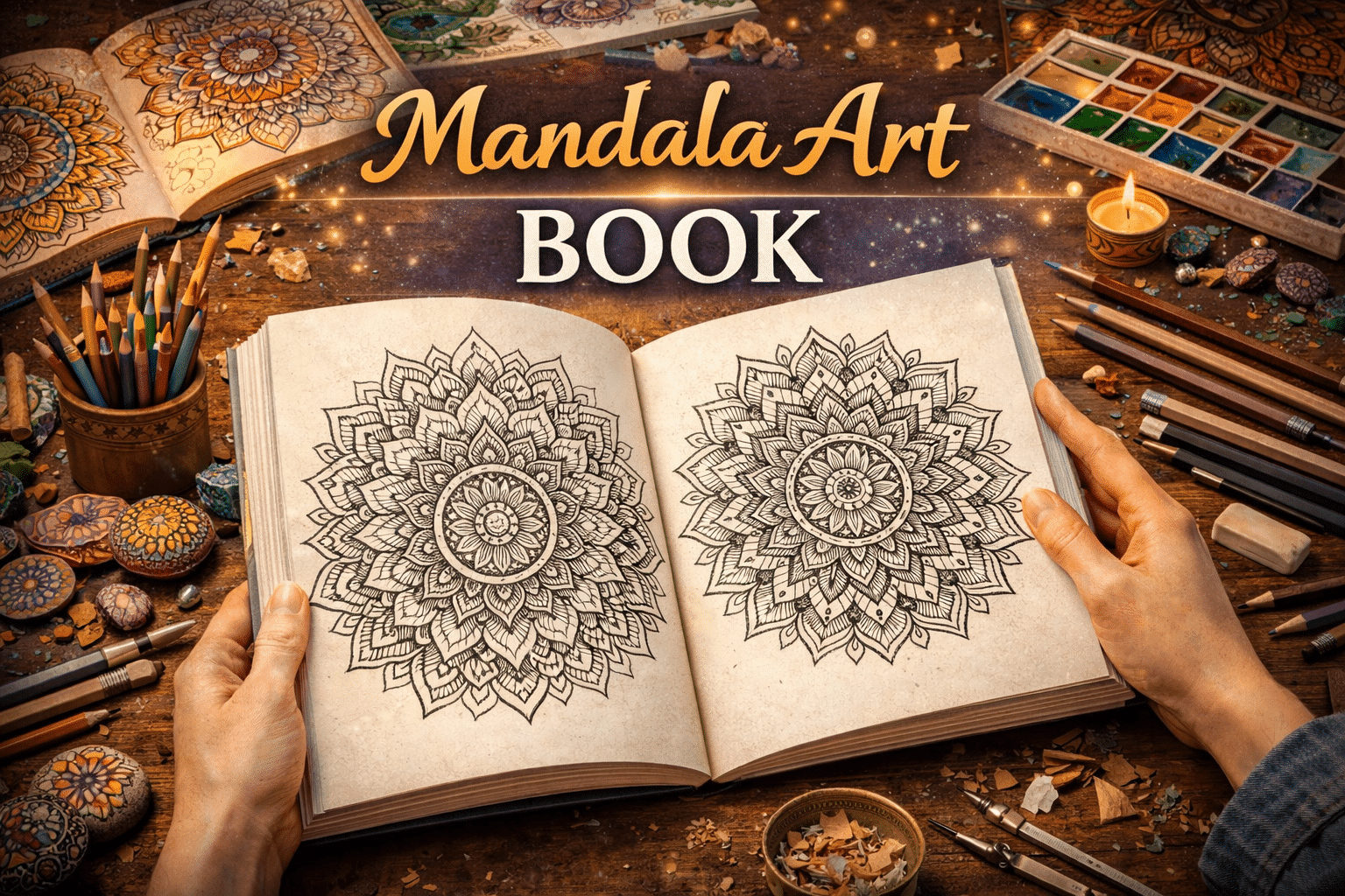 Mandala art book