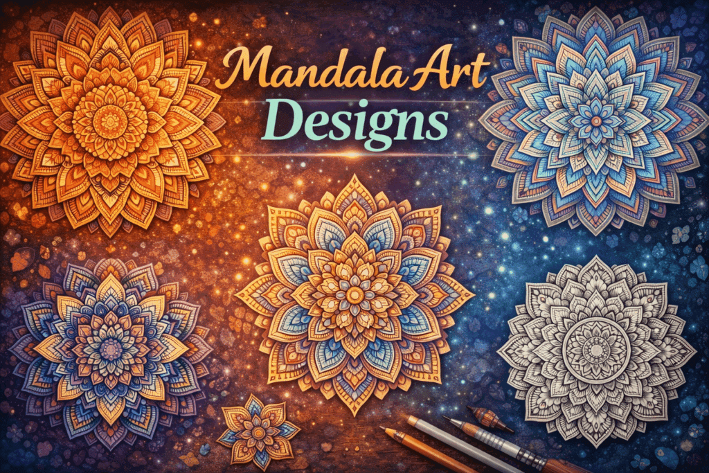 Mandala art designs