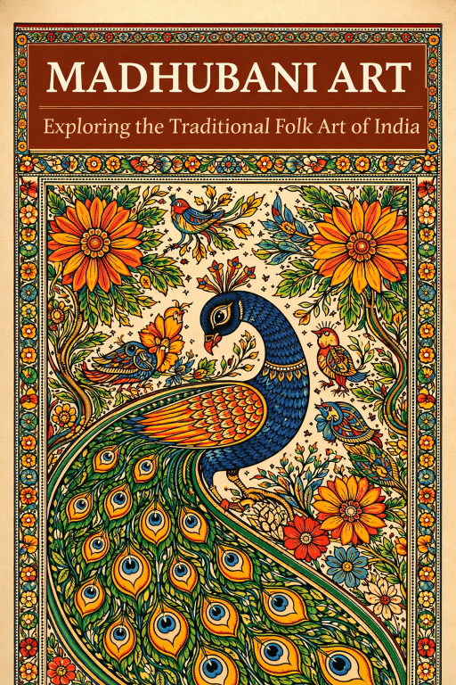 Traditional madhubani art