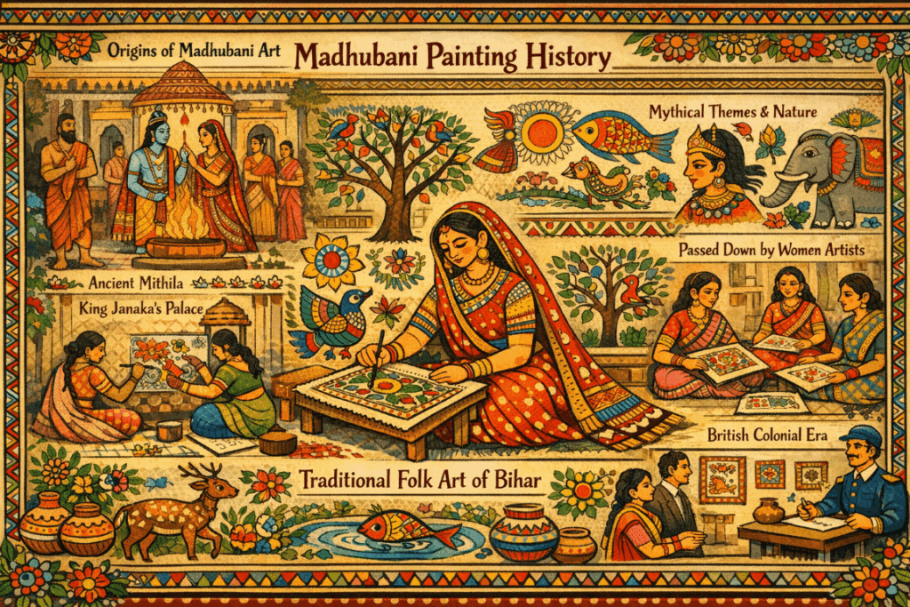 Madhubani art history