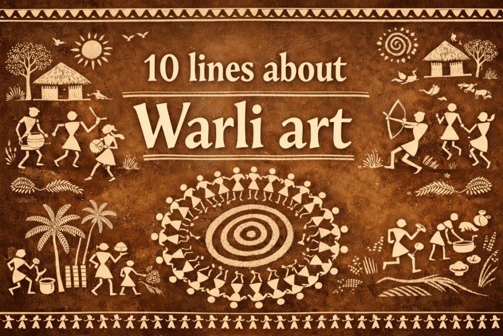 10 lines about warli art